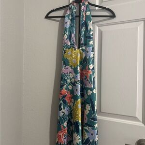 Floral Halter Dress